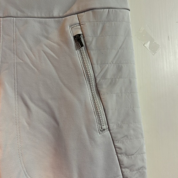 Athleta Peak Hybrid Fleece Tight in Light Grey - Picture 3 of 6